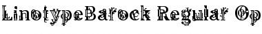 LinotypeBarock Font