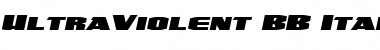 UltraViolent BB Font