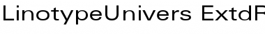 LinotypeUnivers ExtdRegular Font