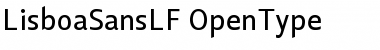 Lisboa Sans LF Regular Font