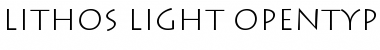 Lithos Light Font