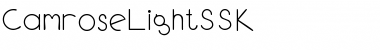 CamroseLightSSK Regular Font