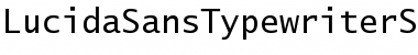 Lucida Sans Typewriter Std Regular Font