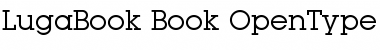 LugaBook Regular Font