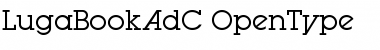 LugaBookAdC Font