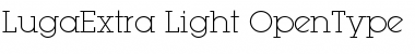 LugaExtra Regular Font