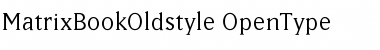 MatrixBookOldstyle Font