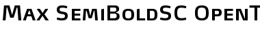 Max-SemiBoldSC Font