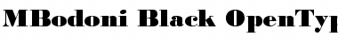 Bodoni Black Font