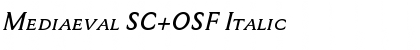 Mediaeval SC+OSF Font