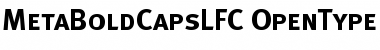 MetaBoldCapsLFC Regular Font