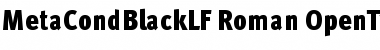 MetaCondBlackLF Font