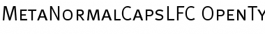 MetaNormalCapsLFC Font