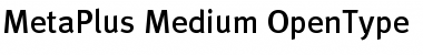 MetaPlus Font