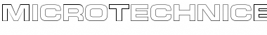 Micro TechnicExtBoldOutline