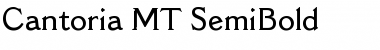 Cantoria MT SemiBold Font