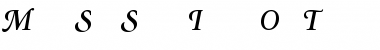 Minion Semibold Italic Swash Font