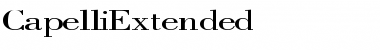 CapelliExtended Font