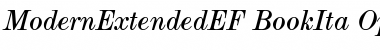 ModernExtendedEF Font