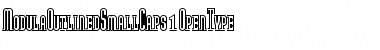 ModulaOutlinedSmallCaps Font