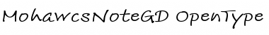 Mohawcs Note GD Font
