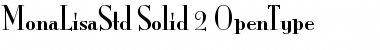 Download ITC Mona Lisa Std Font