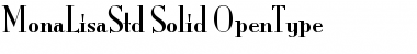 ITC Mona Lisa Std Font