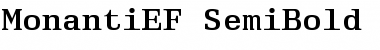 MonantiEF-SemiBold Font