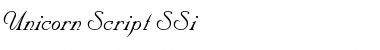 Unicorn Script SSi Regular Font