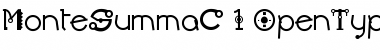 MonteSummaC Regular Font