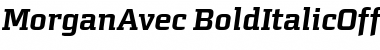 MorganAvec Bold ItalicOffice Font