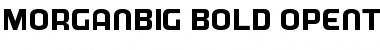 MorganBig Bold Font