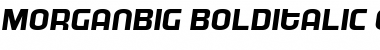 MorganBig Bold Italic