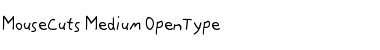 MouseCuts Font