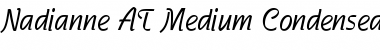 Nadianne AT Medium Condensed Regular Font