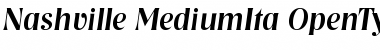 Nashville-MediumIta Regular Font