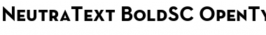 Neutra Text SC Bold Font