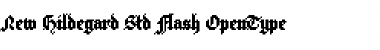 New Hildegard Std Flash Font