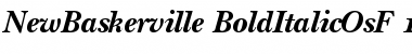 ITC New Baskerville Bold Italic Old Style Figures