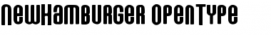 NewHamburger Regular Font