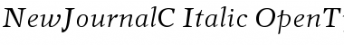NewJournalC Italic
