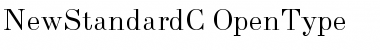 NewStandardC Regular Font