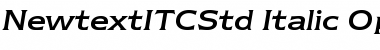 Newtext ITC Std Italic