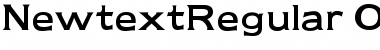 Newtext Regular Font