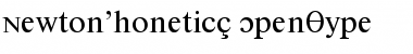 NewtonPhoneticC Font