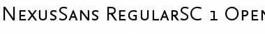 NexusSans-RegularSC Regular