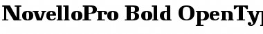 Novello Pro Bold Font
