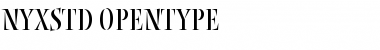 Nyx Std Regular Font