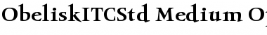 Download Obelisk ITC Std Font