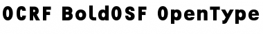 Download OCRF Font